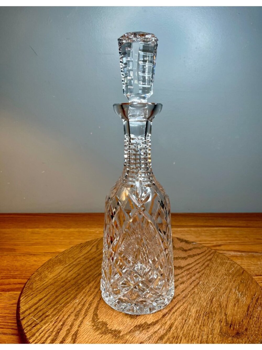 Vintage Waterford Crystal Shannon Jubilee Decanter 13" H